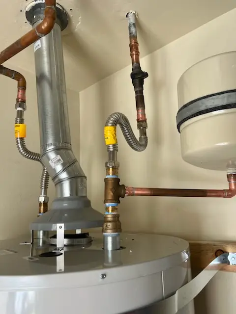 Water heater installation and plumbing repair in Lucama
