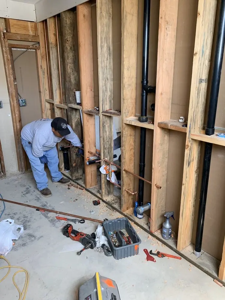 Commercial rough-in plumbing for Gas Line Repair in Lucama